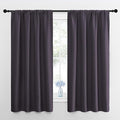 NICETOWN Bedroom Curtains Blackout Draperies, 1 Pair, 34-inch W x 63-inch L by NICETOWN