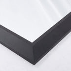 Amorho Black Bathroom Mirror, Living Room, Large Rectangle Vanity Mirrors. - Image 9