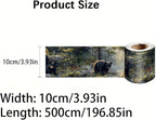 Forest Bear Wallpaper Border 196x4 Inch Peel and Stick Wall Border Self - Image 4