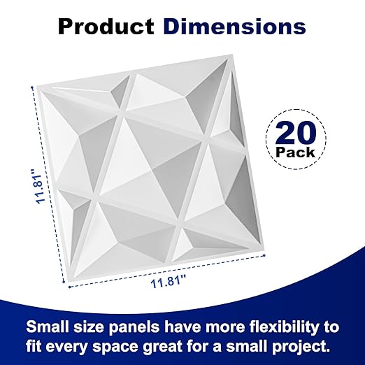 Art3dwallpanels 20 Pack 3D Wall Panels - Image 2