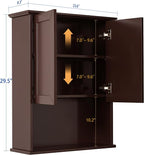 VANIRROR Wall Cabinet, 23x29 inch Medicine Cabinet, Over Toilet Storage - Image 3