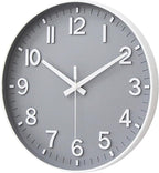 HZDHCLH Wall Clocks Battery Operated, Wall Clock Gray, 8 inch Wall Clock Silent - Image 2