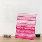 Inspirational Pink Wall Art Decor, Preppy Motivational Room Sign - Image 6