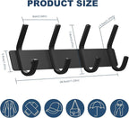 VAEHOLD Wall Hooks, Heavy Duty Aluminum Towel Hooks - Image 5