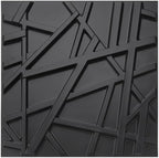 Art3d 19.7" x 19.7" Wall Panel Stripes by Art3d