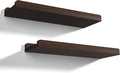 Love-KANKEI Floating Shelves Wall Mounted Set of 2, 17 Inch Rustic Wood Wall by Love-KANKEI