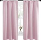 NICETOWN Bedroom Curtains, Room Darkening Draperies Window Curtain Panels - Image 2