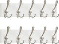 SKOLOO Creations White Solid Wood Wall Mounted Coat Rack, 5 Hooks, 16-7/8" Long by SKOLOO