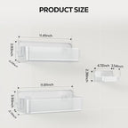 Nieifi Adhesive Wall Shelf, Shower Shelves, Shower Organizer - Image 2