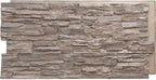 EverStone Canyon Ridge Faux Stone Panel, 45 3/4"W x 24 1/2"H x 1 1/4"D by EkenaMillwork