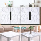 Arthome White Marble Contact Paper - Image 5