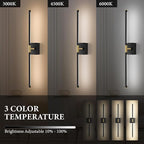 SAIMAND Wireless Sconces Set of 2 Battery Operated, 8000mAh USB Rechargeable - Image 2