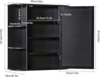 Iwell Bathroom Medicine Cabinet - Image 3