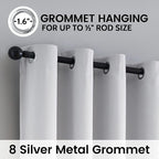 SimpleHome 100% Blackout Curtains - Image 5