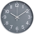 Wall Clock Modern Simple Quartz Decorative Clock Non-Ticking Silent Battery by BAKBRAND