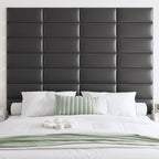 IFNOW Wall Mounted Upholstered Headboard Full, 3D Peel and Stick Soundproof by IFNOW