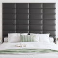 IFNOW Wall Mounted Upholstered Headboard King, 12 Panels 3D Peel and Stick by IFNOW