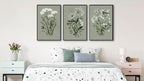Large Flowers Canvas Wall Art - Image 3