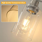 Unicozin 4-Light Bathroom Light Fixtures, Modern Vanity Lights - Image 9