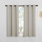 NICETOWN Room Darkening Short Curtain Panels by NICETOWN
