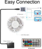 DAYBETTER Led Lights for Bedroom, 32.8ft Led Strip Lights RGB Color Changing - Image 3