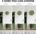 Wall Clocks Battery Operated, 12 Inch Non Ticking Wall Clock, Silent Analog - Image 9