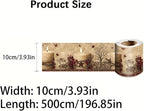 Rustic Farmhouse Wallpaper Border Peel and Stick 196x4 Inch Removable Wall - Image 9