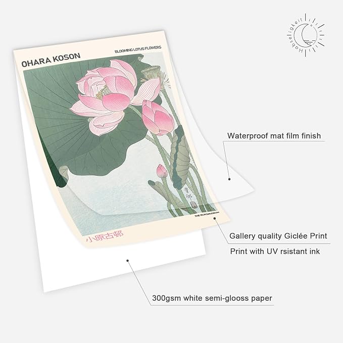 Habseligkeit Flower Posters for Room Aesthetic, Boho Wall Art Prints, Unique - Image 5