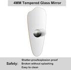 Irregular Wall Mirror Asymmetrical Mirror, Decorative Modern Mirror, Tempered - Image 7