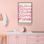 Yaasilinage Daily Reminder Positive Canvas Wall Art, Positive Affirmations Wall - Image 6