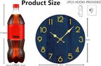Wall Clock, Modern Wall Clocks Battery Operated, Silent Non Ticking Clock - Image 3