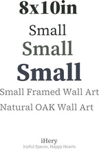 iHery Small Natural OAK Wood Hepburn Newspaper Trendy Bathroom Wall Decor - Image 2