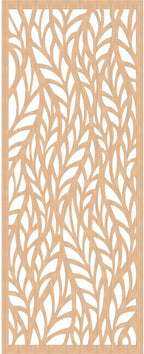 Ortonville Decorative Pierced Fretwork Wood Wall Panels, 33 3/8"W x 84 3/8"H x - Image 4