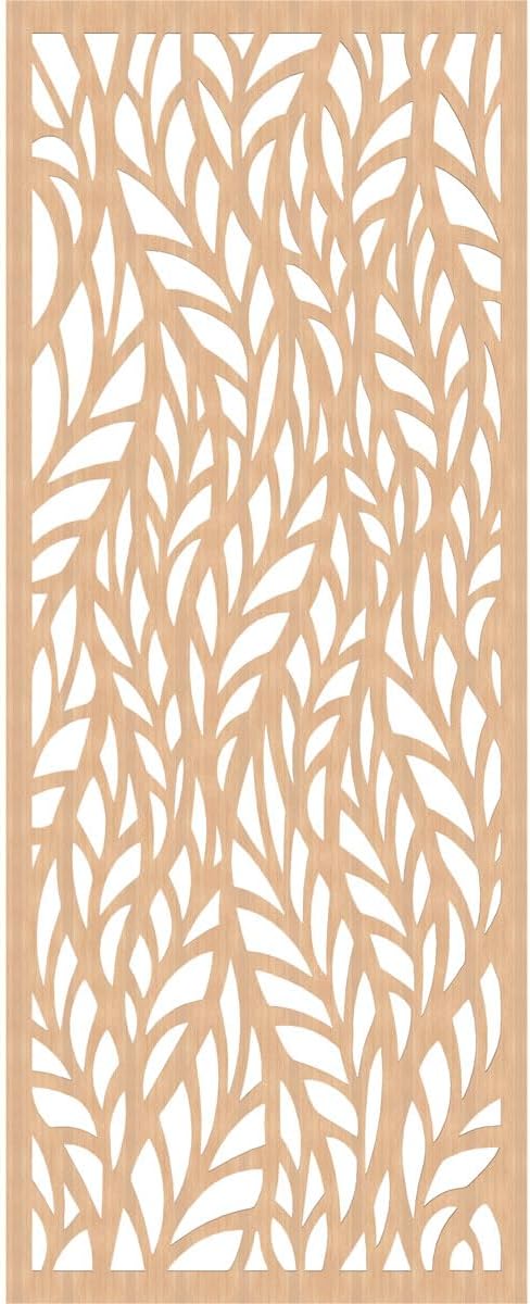 Ortonville Decorative Pierced Fretwork Wood Wall Panels, 33 3/8"W x 84 3/8"H x - Image 4