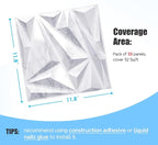 STICKGOO 33 Pack 3D Wall Panels - Image 4