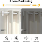 2 Pack Curtain Rods 36-120 Inch, Living Room, Sliding Door - Image 3