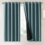 NICETOWN 100% Blackout Lined Curtains, 2 Thick Layers Completely Blackout by NICETOWN