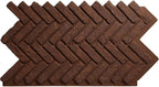 EverStone Herringbone Faux Brick Panel, 46 1/2"W x 25 1/4"H x 1"D, Pizzeria by EkenaMillwork