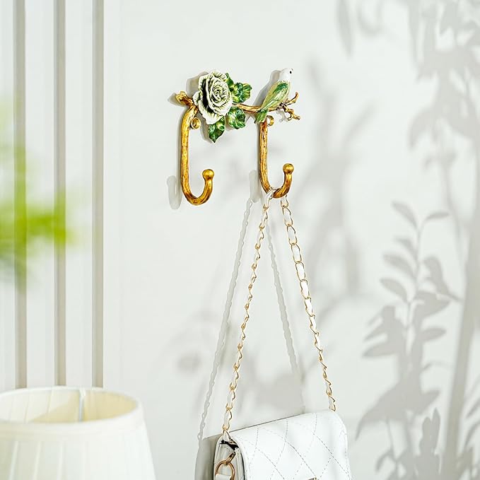 Vintage Wall Hooks Decorative Rack Hangers, Singe Metal Wall Mounted Hook - Image 5