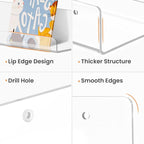upsimples 6 Pack Acrylic Shelves - Image 7