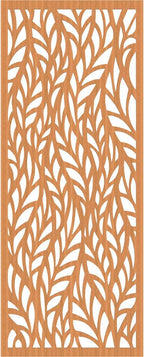 Ortonville Decorative Pierced Fretwork Wood Wall Panels, 29 3/8"W x 74 3/8"H x - Image 2