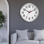 Rohioue 14 Inch Wall Clock Modern Battery Operated Silent Non Ticking Analog - Image 7