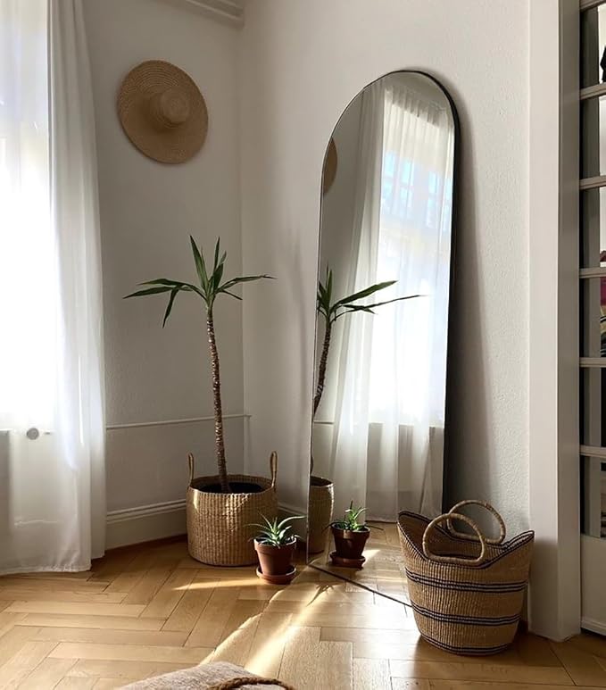 Floor Mirror, Arched Mirrors Full Length, Freestanding Mirrors, Arch Floor - Image 2
