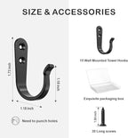 BREYDROK 15PCS Wall Hooks for Hanging - Image 2