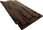EverStone Acadia Ledge Faux Stone Panel, Weathered Brown Color - Image 6
