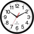 Rohioue Atomic Wall Clock, Modern 12 Inch Battery Operated Wall Clocks by RohioueWallClock