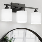 Black Bathroom Lights Over Mirror, Anti-rust Vanity Light Fixture by Dekang