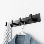 GWAAZXGZ Black Coat Rack Wall Mount - Image 4