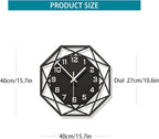 Large Wall Clocks for Living Room Decor 16 inch Silent Modern Wall Clocks Wall - Image 5