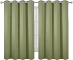 LEMOMO Sage Green Thermal Blackout Curtains/52 x 54 Inch/Set of 2 Panels Room - Image 2